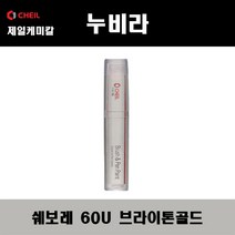 쉐보레 누비라 60U 브라이톤골드 붓펜 자동차 도색 차량용 카페인트