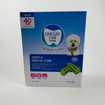 원데이케어 애견관절 치석케어 40개 코스트코 개뼈다귀 3개월강아지개껌, 선택(m) 1