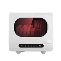 식세기 무설치 220V 식기 세척기 가정용 데스크탑 소독 스토리지 캐비닛 접시 건조기 자동 설치 없음, 03 EU, 02 Version A