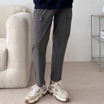 이지핏 봄가을 남자 카고바지 밴딩조거 배기 팬츠 캐주얼룩 남자케주얼룩 시티보이룩 아메카지룩 원마일웨어 이지웨어 스트릿룩 세미카고바지 남성밴딩카고바지 남자간절기카고바지 남자데일리팬츠 남성일자카고바지
