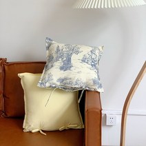 (toen&++ 보들느낌 프렌치 소파 쿠션 커버