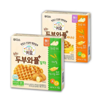 3살간식 영유아 두부 어린이집 두부와플 미니 두부과자, 감자