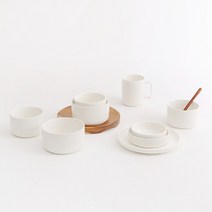 모던림 2인 11P 홈세트+머그컵 2P 신혼부부 그릇 세트 식기 세트