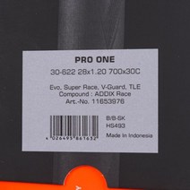 700X30SCHWALBE PRO ONE 30-62228X1.20Evo 레이스 V-가드 TLE ADDIX Race 11653976도로 자전거 타이어 튜브리스 케블라, 11653976