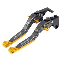 가와사키 닌자400 Z400 브레이크 레버 클러치 튜닝 폴딩레버 핸들, 티타늄골드(Z400)