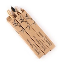 KC인증 제로웨이스트 대나무 칫솔 생분해 미세모 각인_20220758EA, 쿠팡 3성인대나무-숯, 쿠팡 본상품선택