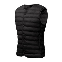 디코르스 M~2XL 남녀공용 오리털 초경량 패딩조끼 빅사이즈까지(HD01PDE)
