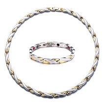 남자 패션 게르마늄 목걸이 스포츠 건강 자석 목걸이 13