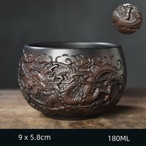 은주전자 보라색 도자기 주전자 차 컵 다도 액세서리 쿵푸 세트 순수 퓨어, 20 Tea Cup 01