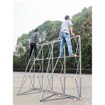 포토존 미니 트러스 무대 홍보 전시 부스 제작 소품, 트러스 3x8칸