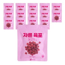 페페로니 자른육포 닭고기 70g 세트, 15개