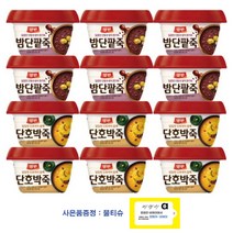 양반죽 밤단팥죽6개+호박죽6개, 288g, 12개