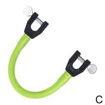 스키 폴 용품 1Pc 스키 팁 커넥터 트레이너 훈련 보조 초보자 M5L6 쉬운 웨지 도구, 03 green