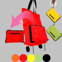 접이식카트 쇼핑 마트 장바구니 손수레, 블랙, 1개