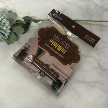 커피 드립 종이필터 40매 5~10인 대형x5팩 커피종이, 40매 5~10인용x5개