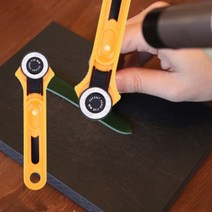 가죽 공예 커터 재단칼 28MM 로터리커터