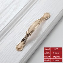 보트수리 WV 옐로우 골드 앰버 손잡이 96MM 128MM 서랍 주방 찬장 문 목가적 인 유럽 당김 가구 하드웨어, 03 377-96mm