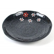 skcn 반찬 안주 개인 용기 꽃무늬 멜라민 찬기 접시 식기 앞 0WA5EC11, 단풍 DS-5632