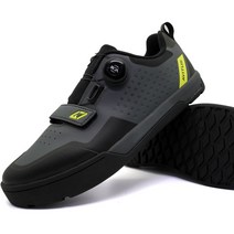 사이클 신발 AVITUS Zapatillas 남성용 MTB 신발 플랫 페달 고무 밑창 프리라이드 산악 자전거 다운힐, 44_CHINA, 02 Gray