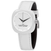 [해외]명품마크제이콥스시계70014609 Marc Jacobs The Cushion Quartz White Dial Ladies Watch MJ0120184709