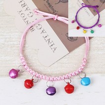 반려동물 방울목걸이 강아지비즈목걸이 강아지비즈목걸이재료 강아지구슬목걸이 강아지인식표만들기 반려묘목