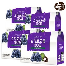 즙쟁이 포도즙 4박스 120포
