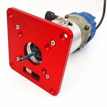 목공테이블 작업대 선반 알루미늄 라우터 테이블 삽입 플레이트 목공 벤치 트리머 조각 기계, 한개옵션0