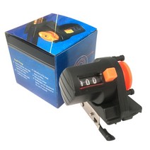 어군탐지기 무선 휴대용 민물 낚시 어탐기 겨울 낚싯줄 카운터 길이 게이지 미터 카운터, 협력사, 검은 색