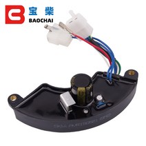 삼상 Avr 5kw 가솔린 부품 자동 가변 전압 조정기 발전기 안정기 380v 8 와이어, 한개옵션0
