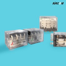 카콘 HR710-4PL (14핀) 소형 범용 릴레이 파워릴레이 모음 10A LED표시 릴레이소켓 KLY4, 릴레이소켓(KLY4)