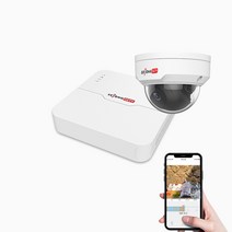 세종 FULL HD 200만화소 CCTV POE 네트워크 녹화기 실내카메라 자가설치 세트, IP카메라 패키지(랜케이블 40M)