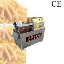 감자튀김커터 프렌치프라이 커터 전기 상업용 감자 커팅 머신 칩 스테인리스 스틸 채소 및 과일 파쇄, 5.105mm  110V
