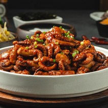 쭈꾸미볶음 밀키트 양념 캠핑 음식 집들이 요리 혼술 간편 안주 착한보부상점, 1팩, 300g, 보통맛