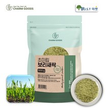 국내산 새싹보리 분말 보리새싹 가루 차 효소 효능 먹는법 500g, 1팩