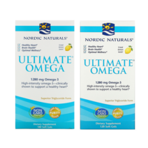 노르딕 내추럴스 오메가3 얼티메이트 1280mg 피쉬젤라틴 2종 모음, 180정