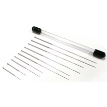 노즐 청소 바늘 종합 세트 10pcs 키트 바늘 보관통 3D프린터 3D펜