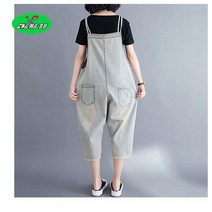 SHENGBO봄여름 캐릭터 나시 티팬츠 빅사이즈 루즈핏BK003WH