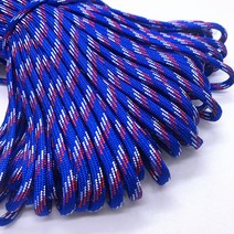 DIY 공예용품 장식품 폼폼 리본 5야드 4mm 멀티 컬러 파라 코드 550 낙하산 등산 끈 로프 밀 사양 유형 III, 23 23