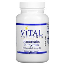 Vital Nutrients 췌장 효소 500mg 캡슐 90정