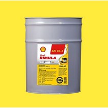 쉘리무라 R4L CK-4 10W40 20L 대형디젤 엔진오일, 1개