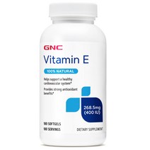 GNC 네츄럴 E 400 (180소프트젤), 단품