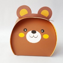 곰돌이 선물포장 어린이집답례품박스 10장 캔들박스