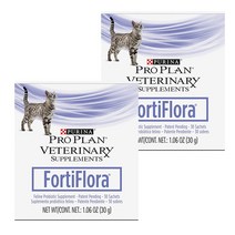 퓨리나 포티플로라 고양이 유산균 프로바이오틱스 파우더 프로플랜 펫 30g 30포 2개 Purina Fortiflora Cat Probiotic Powder Supplement
