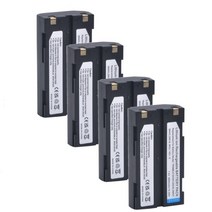 7.4V 2600mAh 배터리 akku LED 충전기 54344 트림블 54344 29518 46607 52030 38403 R8 5700 5800 R6 R7 R8 펜탁스 D-, 4 Battery