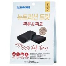 [포켄스] 강아지영양제 뉴트리션트릿 240g 2개묶음, 관절&뼈, 피부&피모