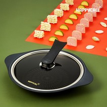 해피콜 HC해피콜 티타늄 IH 인덕션 부대찌게팬 28cm + 유리뚜껑 세트, 단일옵션