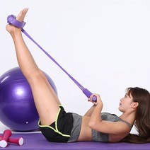 빼다 로잉밴드 여자 뱃살빼는 코어 실내 홈트 헬스 운동기구, 단품, 그레이