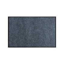 투지 리비드 현관 매트 60 x 90 cm, 회색, 1개