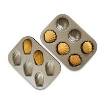 홈베이킹 6구 몰드 팬 베이킹도구 마들렌틀 제과제빵