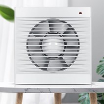 배기팬 4/6/8Inch 추출기 환기 팬 배기 공기 송풍기 고속 욕실 주방 화장실 창 벽, 02 6inch_01 White